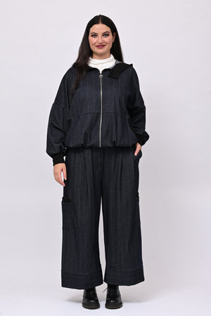 Completo spigato zip - Blu