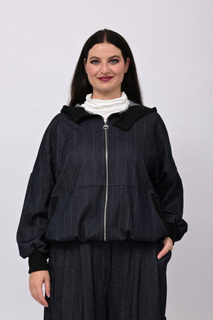 Completo spigato zip - Blu