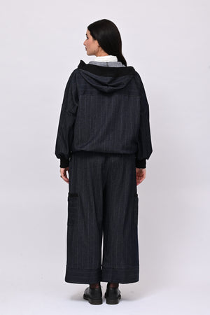 Completo spigato zip - Blu