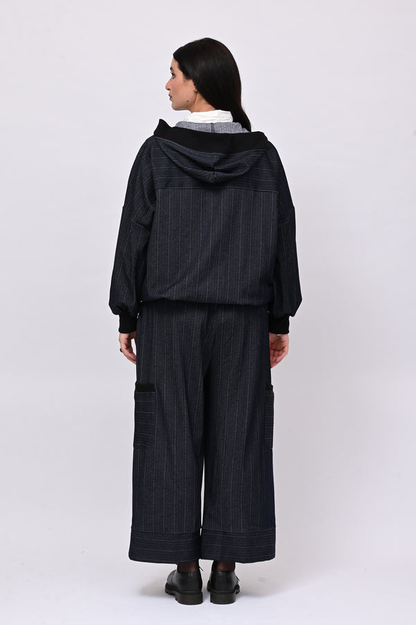 Completo spigato zip - Blu