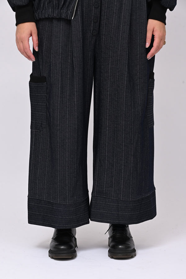 Completo spigato zip - Blu
