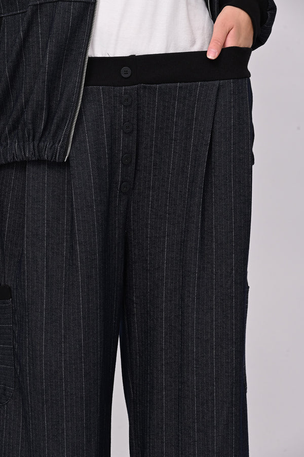 Completo spigato zip - Blu