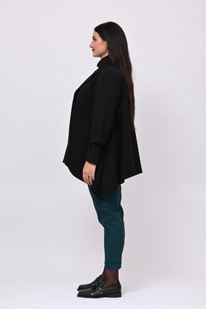 Giacca neoprene punte - Nero