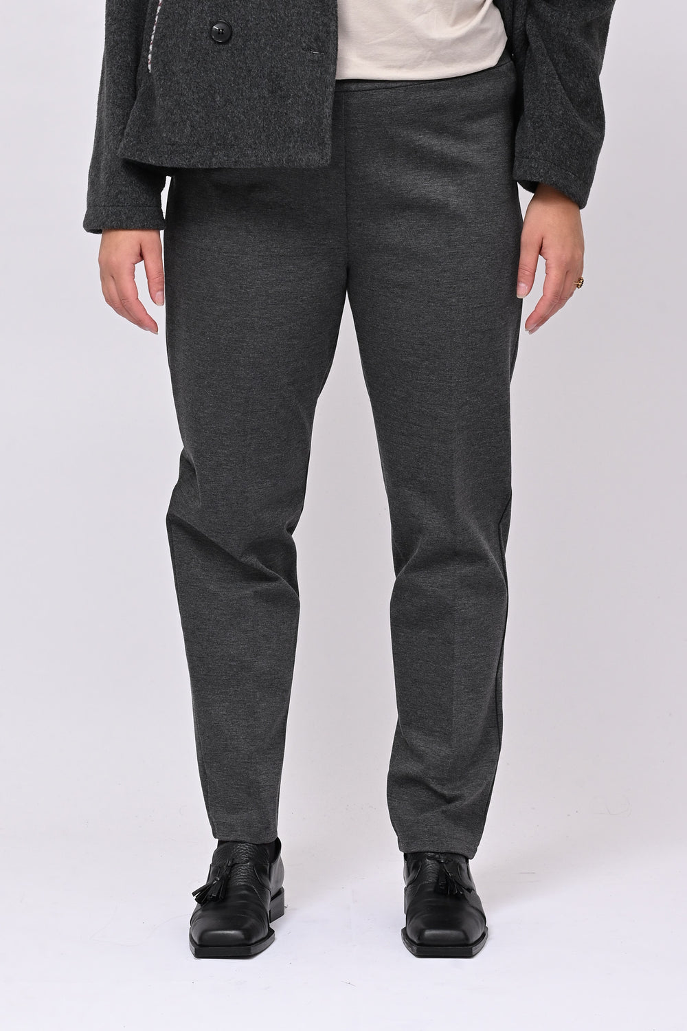 Ponte knit leggings - Grey