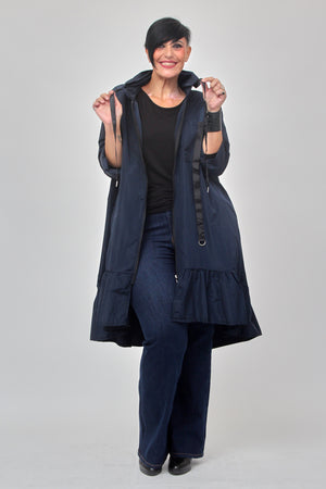 Trench balza - Blu