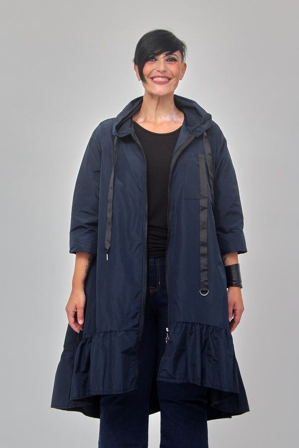 Trench balza - Blu