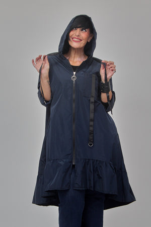 Trench balza - Blu