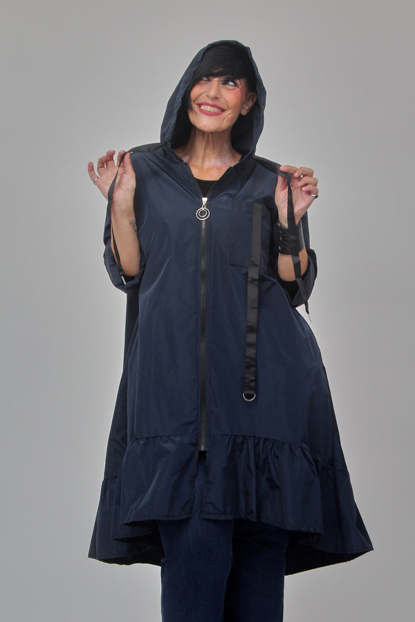 Trench balza - Blu