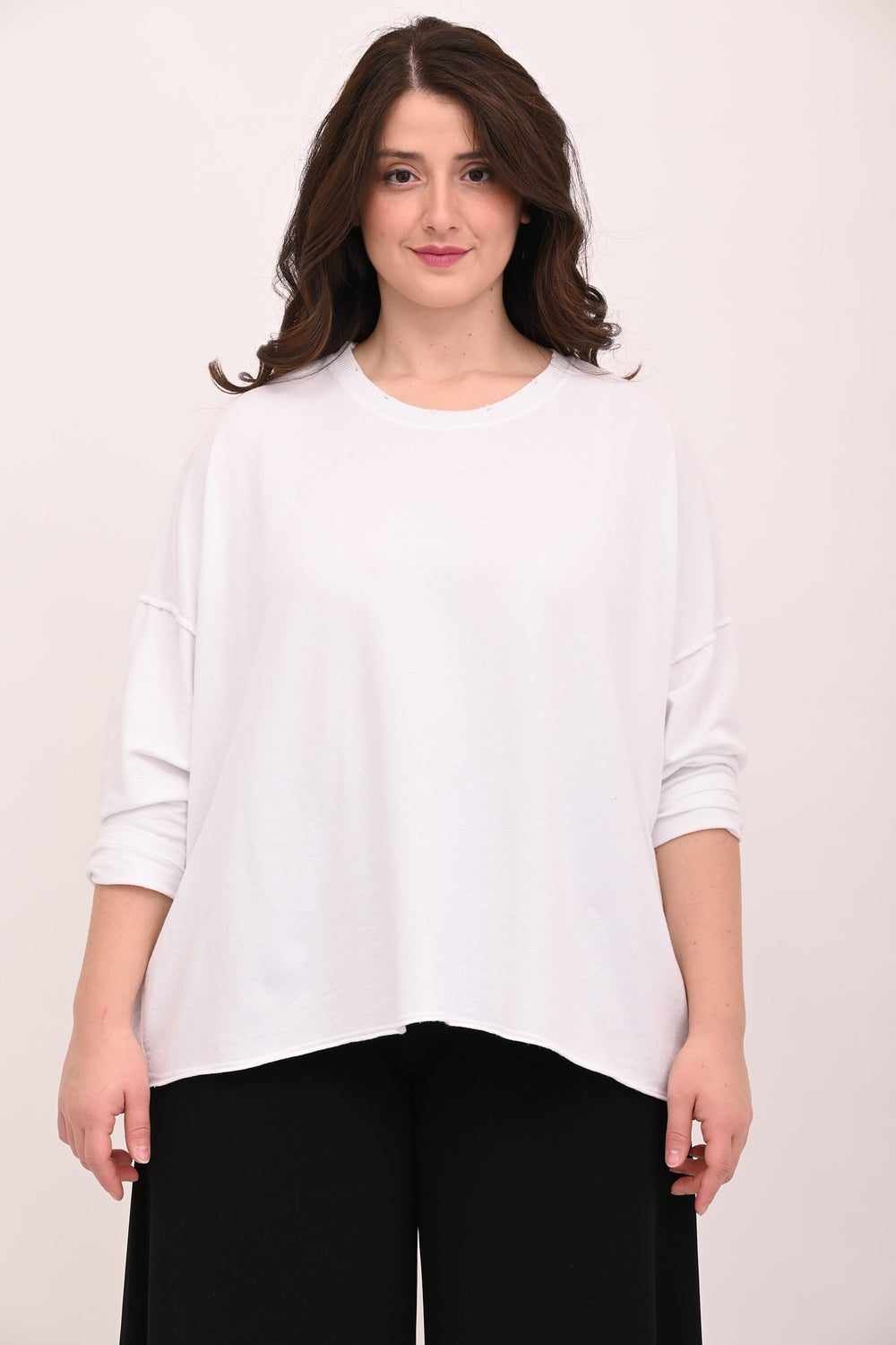 Used cotton box t-shirt - White