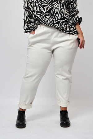 Pantalone bengalina over - Burro