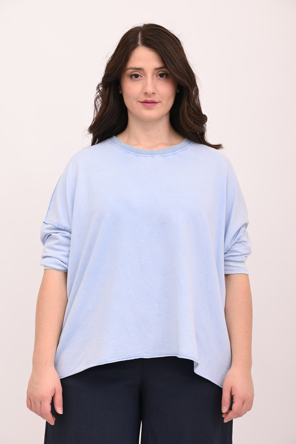 Used Cotton Box T-Shirt - Celeste