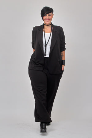 Tailleur neoprene - Nero