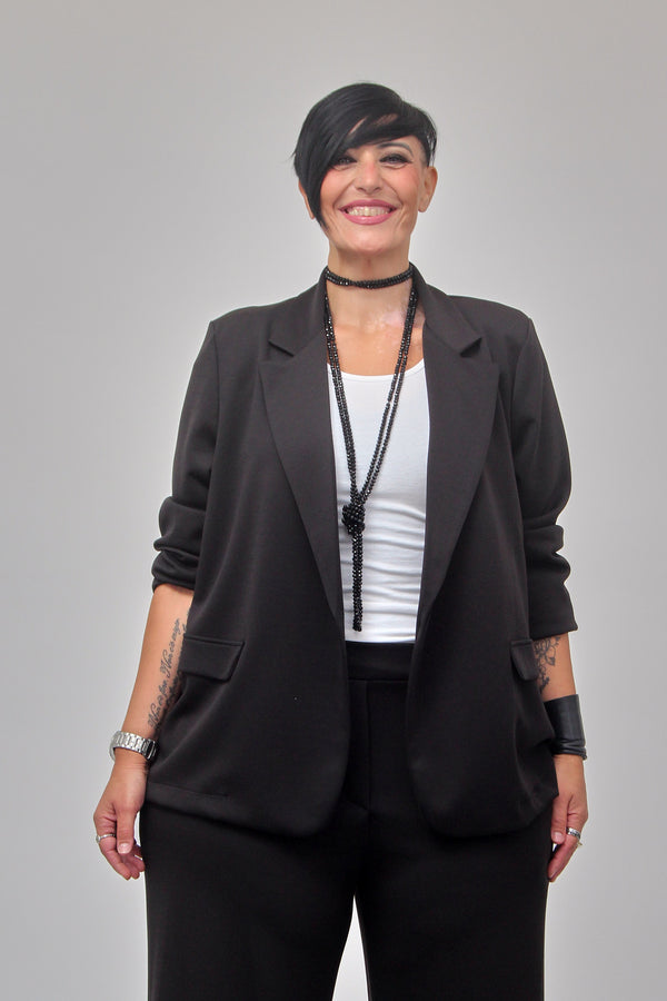 Tailleur neoprene - Nero