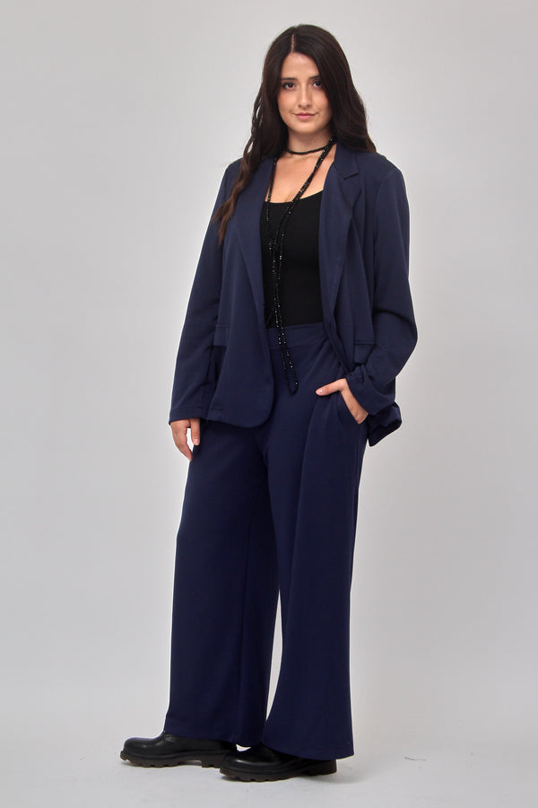 Tailleur neoprene - Blu