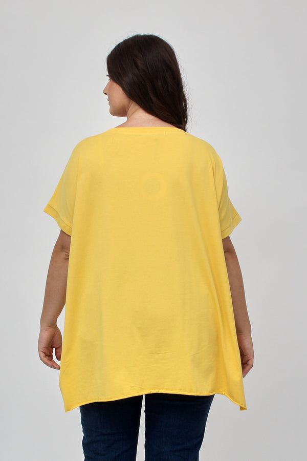 Pocket and patch box jersey - Mango