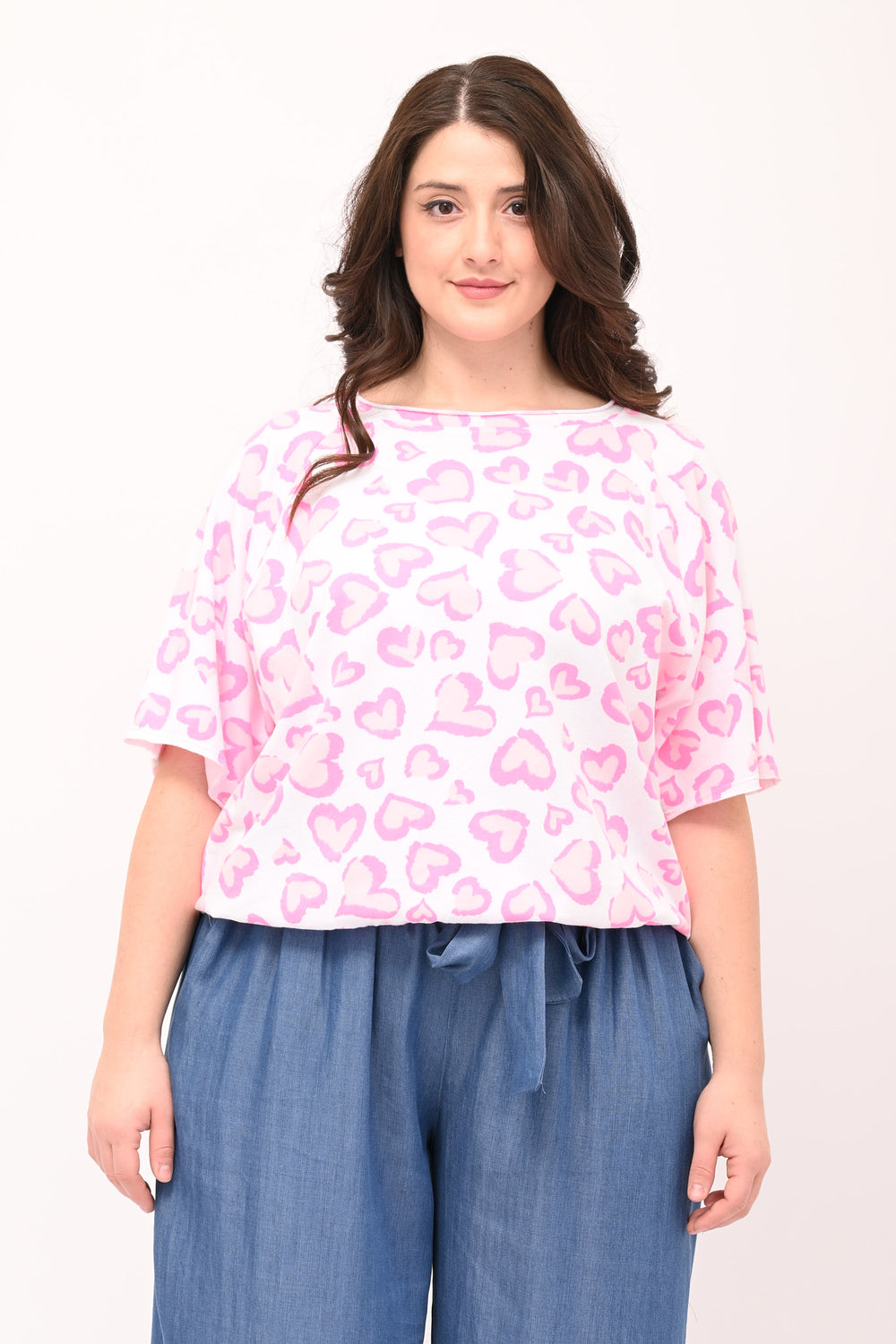 Hearts Sweatshirt - White