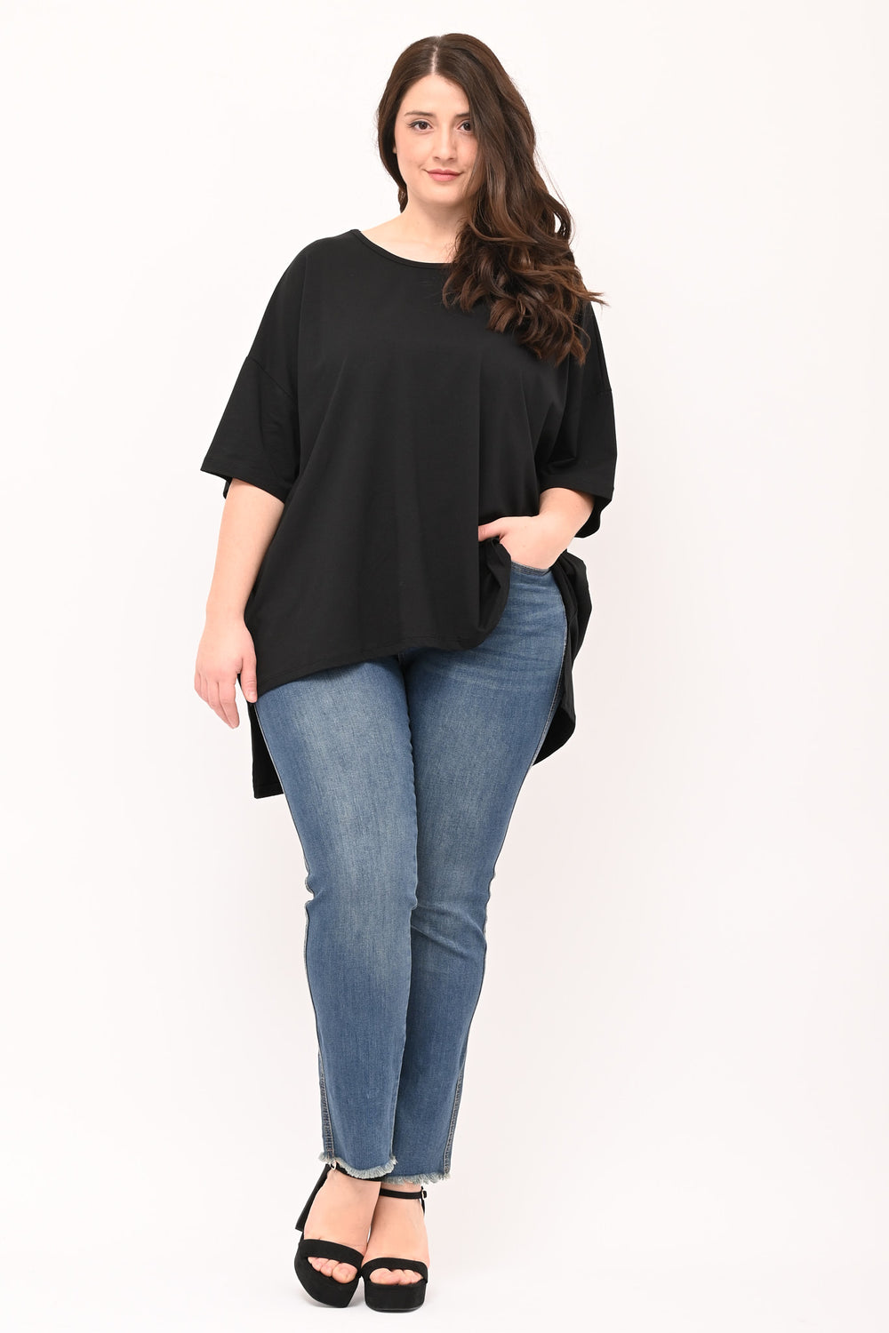 Oversized Box T-Shirt - Black