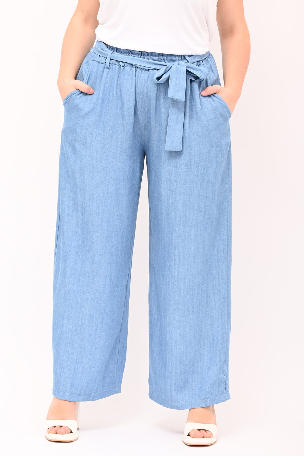 Chambrie Belt Jeans - Light Jeans