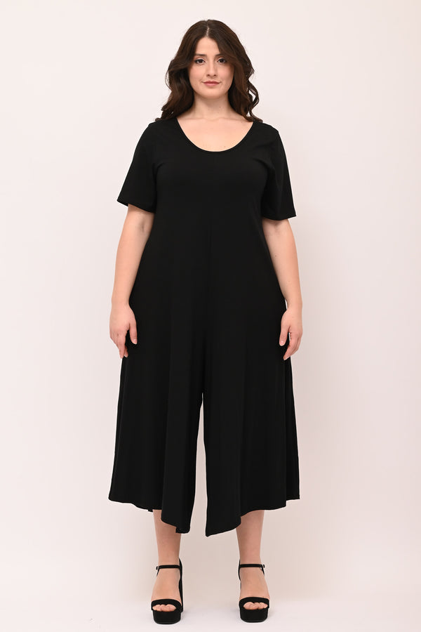 Tuta cavallo basso over - Nero