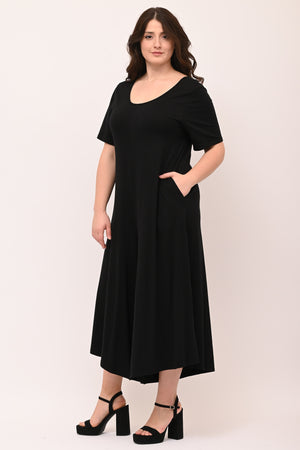 Tuta cavallo basso over - Nero