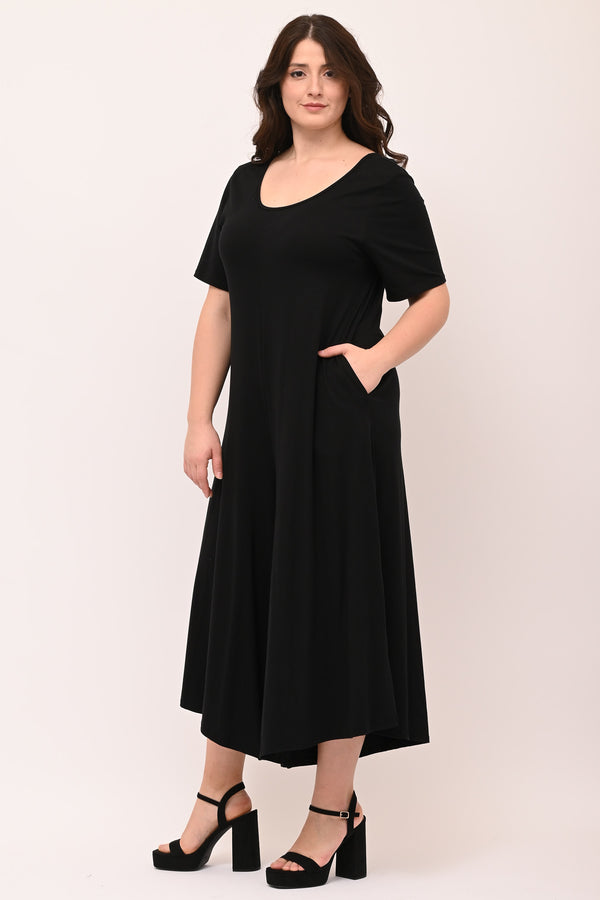 Tuta cavallo basso over - Nero