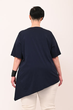 Maglia bengalina punta - Blu