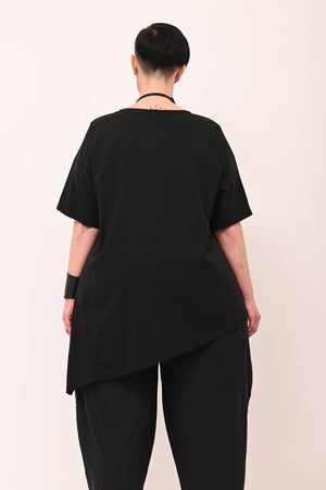 Maglia bengalina punta - Nero