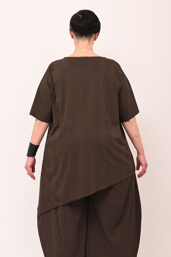 Maglia bengalina punta - Moro