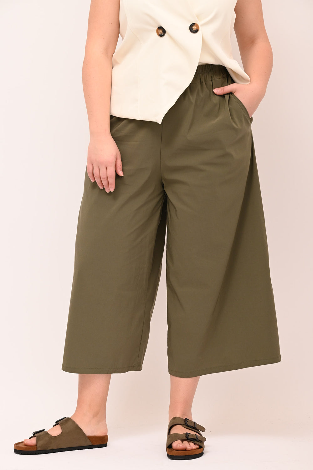 Gaucho bengalina - Verde militare