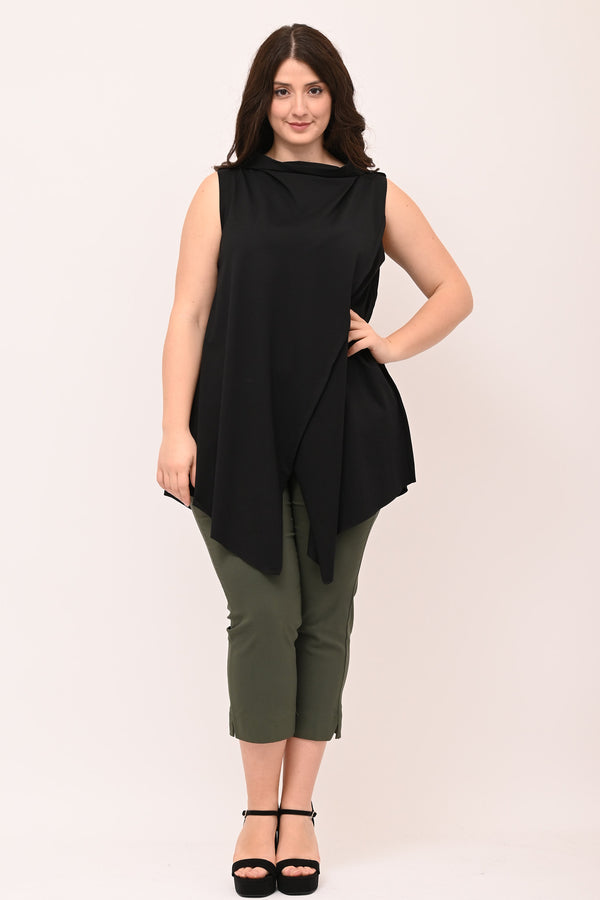 Gilet punte cuciture - Nero