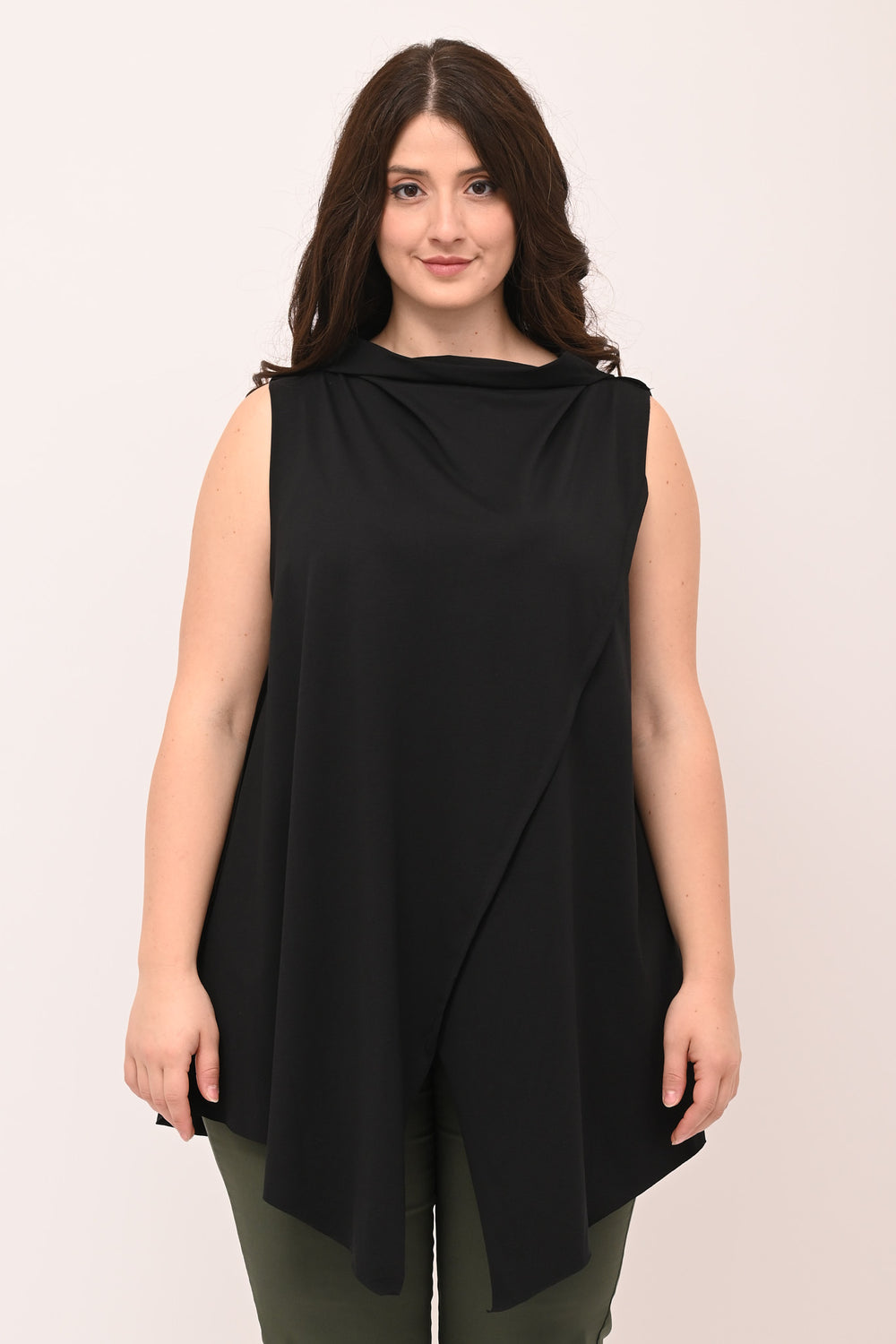Gilet punte cuciture - Nero