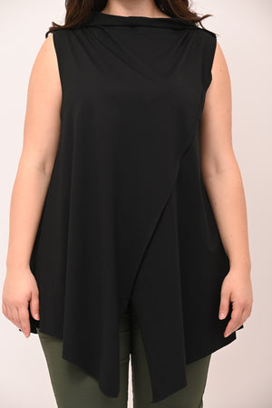 Gilet punte cuciture - Nero