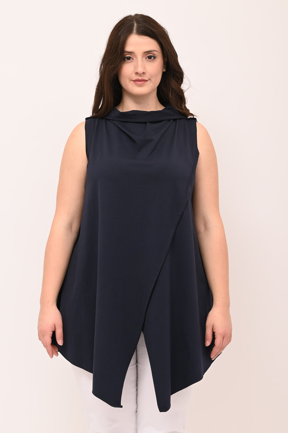 Gilet punte cuciture - Blu