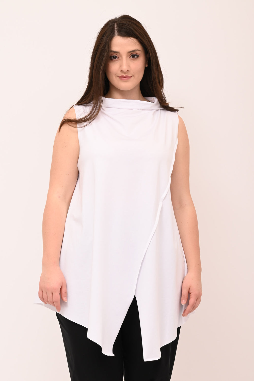 Gilet punte cuciture - Bianco