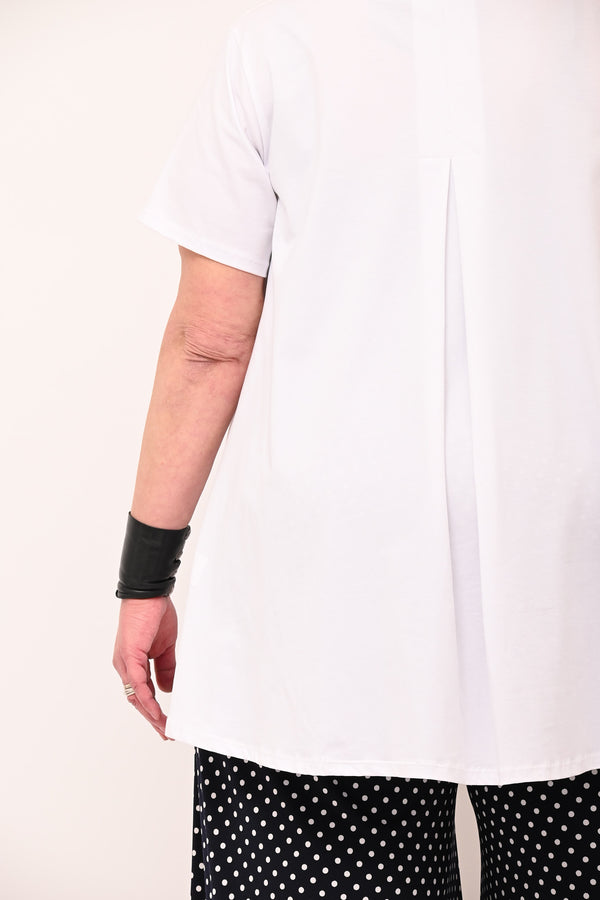 Maglia cotone ruota - Bianco