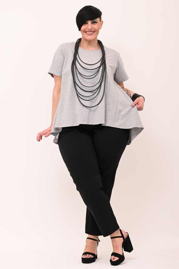 Maglia cotone ruota - Grigio