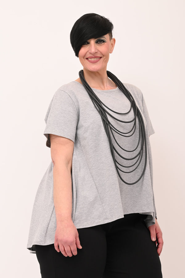 Maglia cotone ruota - Grigio