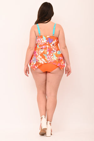 Tankini anelli - ARANCIO