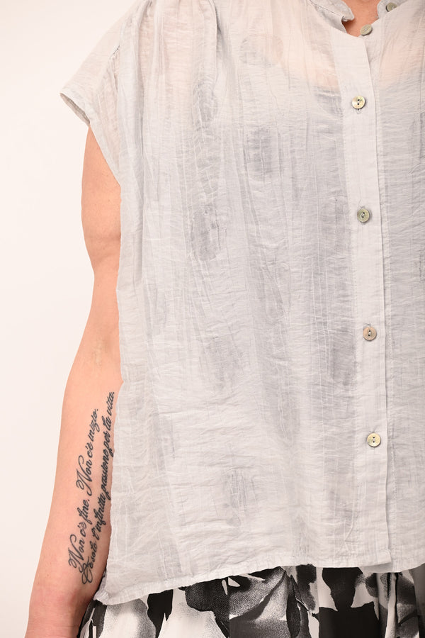 Camicia coreana pois - Ghiaccio