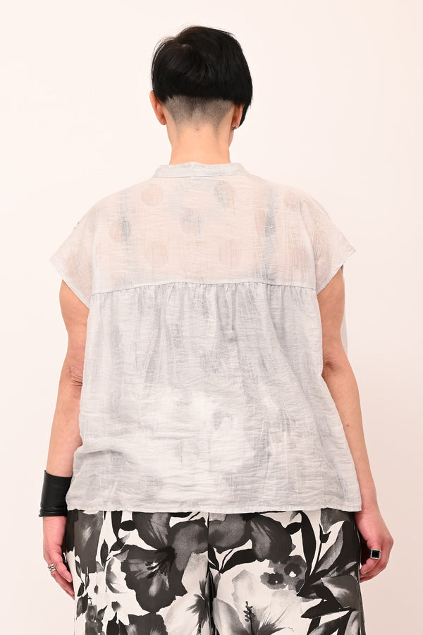 Camicia coreana pois - Ghiaccio