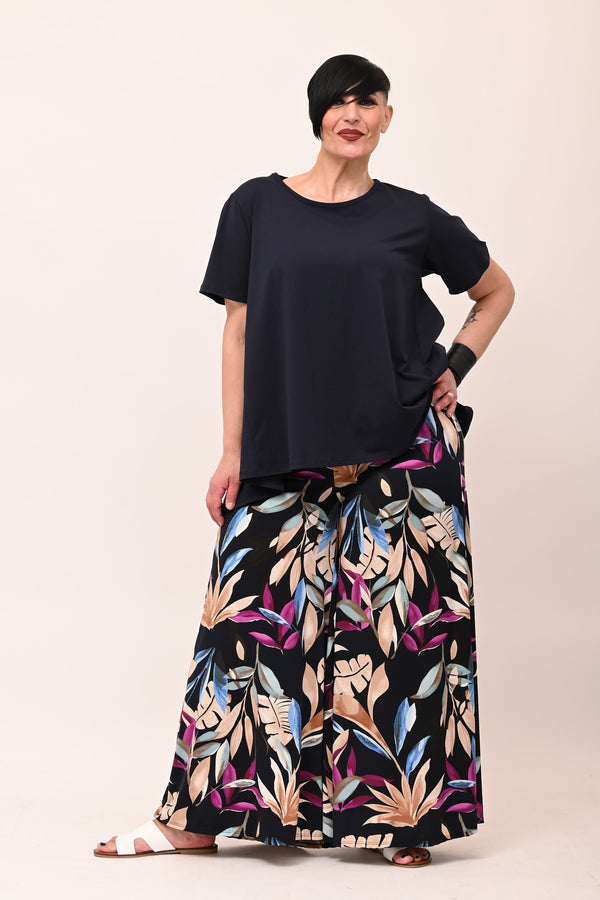 Maglia cotone ruota - Blu