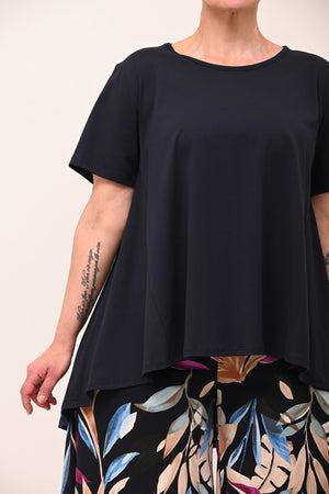 Maglia cotone ruota - Blu