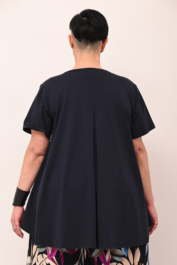Maglia cotone ruota - Blu