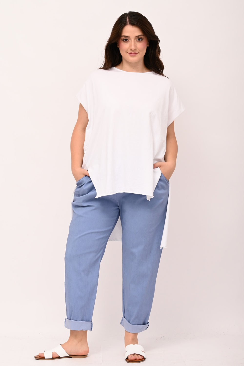 Pantalone bengalina over - Jeans