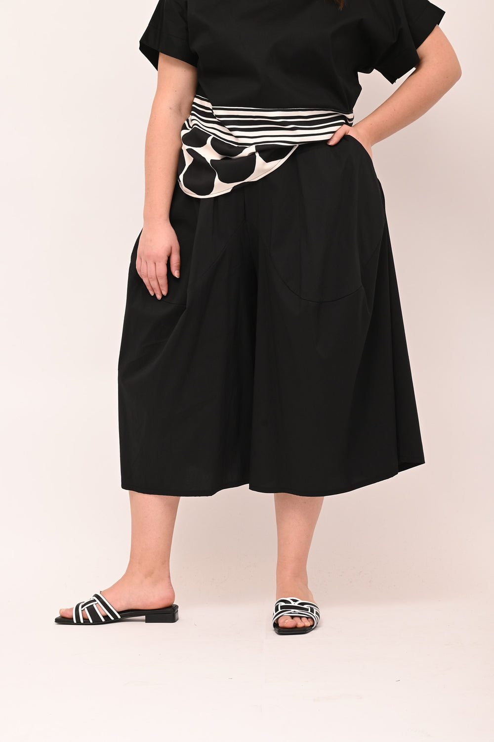 Gaucho bengalina tagli - Nero