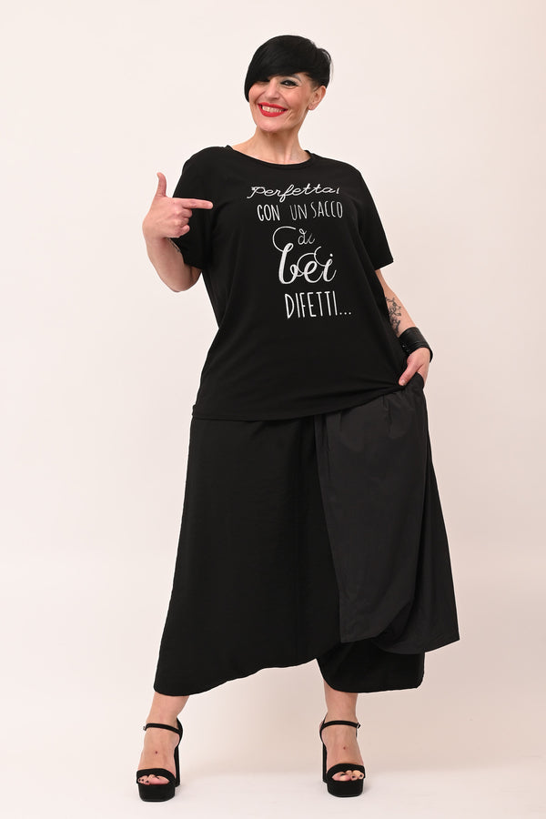 T-shirt Perfetta - Nero