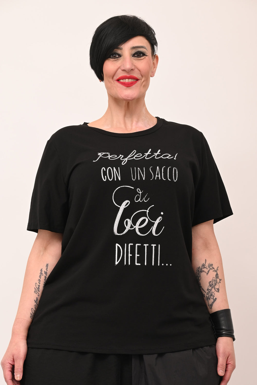 T-shirt Perfetta - Nero