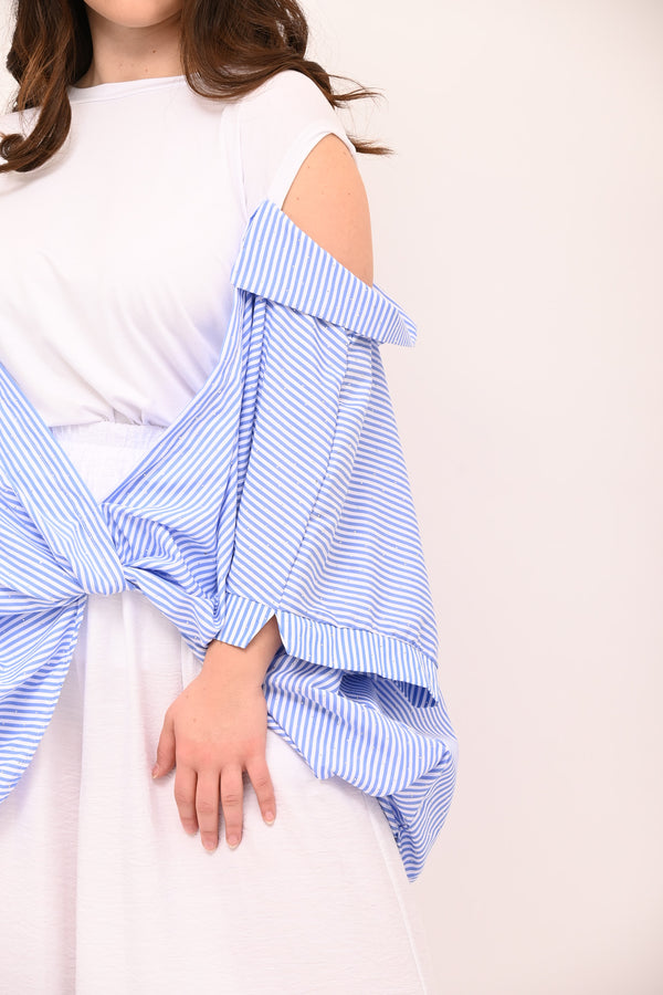 Maglia camicia over - Jeans