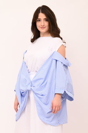 Maglia camicia over - Jeans