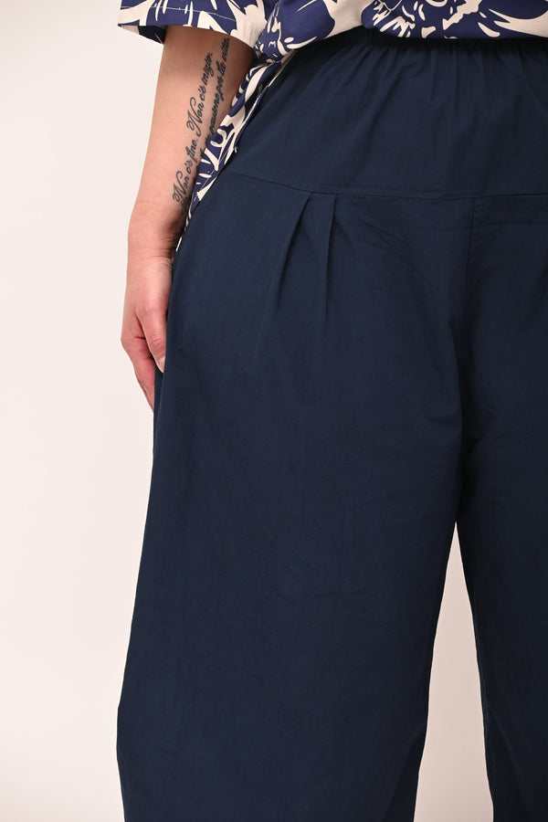 Pantatunisino cotone - Blu